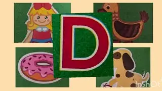 Alphabet D || Letter D Sound || Phonics || ABC Learning || Word Spellings #alphabets