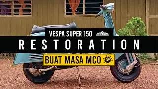 Vespa Super 150 Low Budget Restoration Version