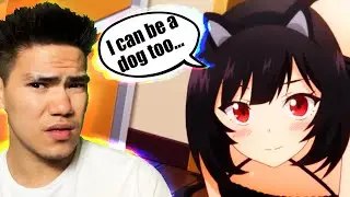 SHE'S IN LOVE WITH HER DOG..