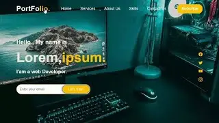 How to make a simple website using html css Only 