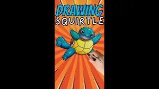 Watch Me Bring Squirtle to Life 🤩 How to Color Pokémon the Right Way