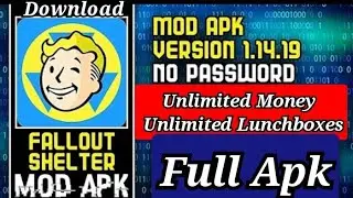 Fallout Shelter Mod Apk (unlimited Money, unlimited lunchboxes) V 1.14.19