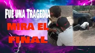 Fuimos a probar que las llantas estuvieran bien de aire