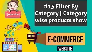 #15 Django Multi Vendor Ecommerce Project- Filter by Category |Category Wise Project Show in  Django