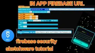 Firebase hide  url encryption in Sketchware Pro | Realtime Database Tutorial