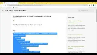 Simple Pagination in Visualforce Page 