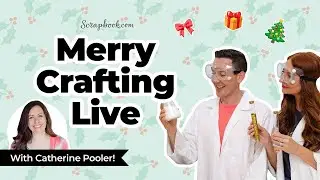 Christmas Cardmaking LIVE with Catherine Pooler! Holiday Card Tutorial!