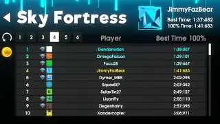 Mania Dash Sky Fortress All Coins (PB FOURTH PLACE!)