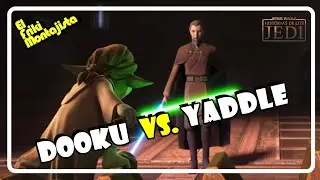 💥 El CONDE DOOKU vs YADDLE - Duelo de Lightsabers - Español Latino - Tales of The Jedi - Clone Wars