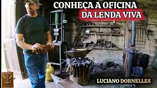 Discover the workshop of master cutler and pioneer, Luciano Dornelles.