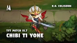 CHIBI T1 YONE | FINISHER, BOOM, EMOTES | TFT SET 15