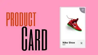 Awesome Product Card With Display Product Transition | Using CSS