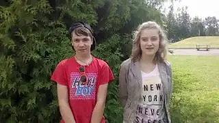 Соц.реклама в лагере "Ударь ее"