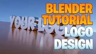 Blender tutorial - Logo design