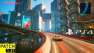 CYBERPUNK 2077 NEW UPDATE 1.31 PATCH - PS4 Slim Gameplay Test & Performance Part 100