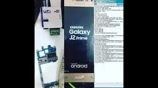 Samsung J2 Prime SM G532G hang on logo Repair Successfully by UFI Box