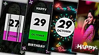 Happy birthday video editing alight motion |Happy birthday wishes status video editing alight motion