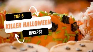 Top 5 Killer Halloween Recipes - Tasty sweets for parties!🎃