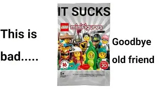 LEGO Is changing the CMF Series packaging! This is bad....