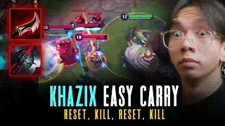 ACTUALLY EASY TO BE THIS STEALTHY | Khazix CHINA Wild Rift 4.1a #wildrift #lolm #wr #league #khazix