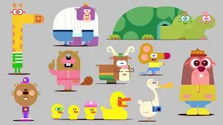 Colouring | Hey Duggee | Characters From A-Z | PT9 | Print and Colour with Me!