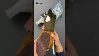 Серия игрушек Bird от Pet-it с пищалкой и шуршащими крылышками! 🐦🦆🤭🔝