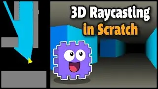 Crazy Simple Raycasting E1 - 🎮 How to make awesome 3d games in Scratch