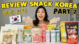 TRYING SNACKS FROM KOREAN! Part 2