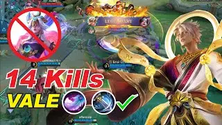 VALE SECRET BEST BUILD Semi MM ! Counter Pharsa EASY ! Keeper of the Winds Mobile Legends