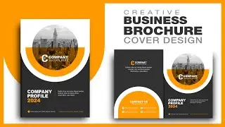 BUSINESS BROCHURE COVER DESIGN PROCESS #business #graphicdesign #affinity #adobe #photoshop