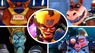 CRASH BANDICOOT N SANE TRILOGY 3 WARPED ALL BOSSES (ZERO DAMAGE)