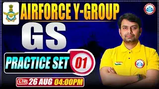Airforce Y Group Classes 2024 | Airforce GS Practice Set #01 | GS By Nitin Sir