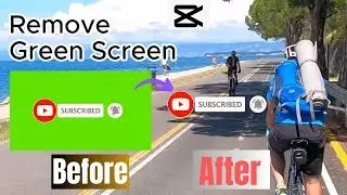 How to Remove Green Screen on CapCut| Animated Subscribe Button Green Screen Remove| CapCut Edits