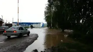 Архивные кадры. Потоп в Балтаси 2013 года.