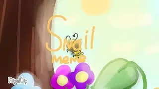 Snail meme FlipaClip animation (mr mas) 💖💕
