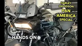 Harley Davidson Pan America Special with ARH : hands on.