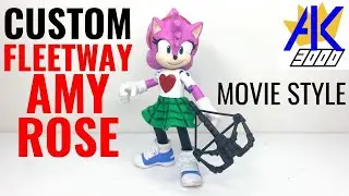 Custom Movie Fleetway Amy Rose Figure