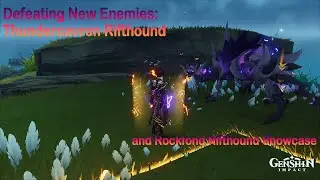 How does Zhongli's shield Hold up against Rift Hound? - Rift Hound Showcase - Genshin Impact V-2.2.