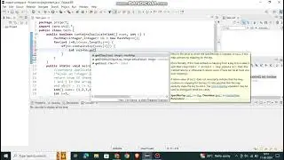 Leetcode contains duplicate -ll program in java