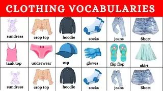 Learn English: Clothes Vocabulary | Clothes Names with Pictures