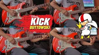 Kick Buttowski (Main Title Cover) - Andy Sturmer and James Childs #kickbuttowski #cover #guitar