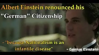 Albert Einstein renounced his 