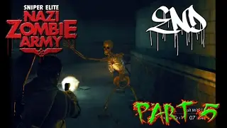 Sniper Elite : Nazi Zombie Army Chapter 5: Subway to Hell & Ending (END)
