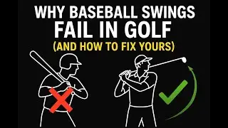 Why Baseball Swings Fail in Golf (and How to Fix Yours)