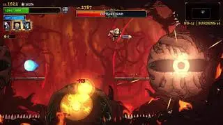 [Rogue Legacy 2] Knight vs Maxed Aggression & Flame Burdens Irad