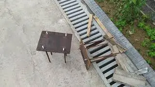 Монтаж китайских уличных фонарей