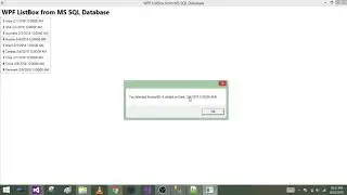 WPF ListBox Getting Selecteditem
