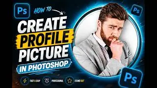 How to Create Profile Picture in Photoshop | Profile picture creation