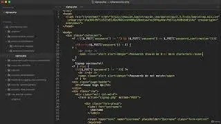 73. Password Complexity - PHP Example