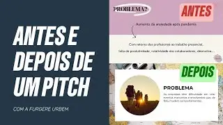 Antes e depois de um pitch - Fugere urbem